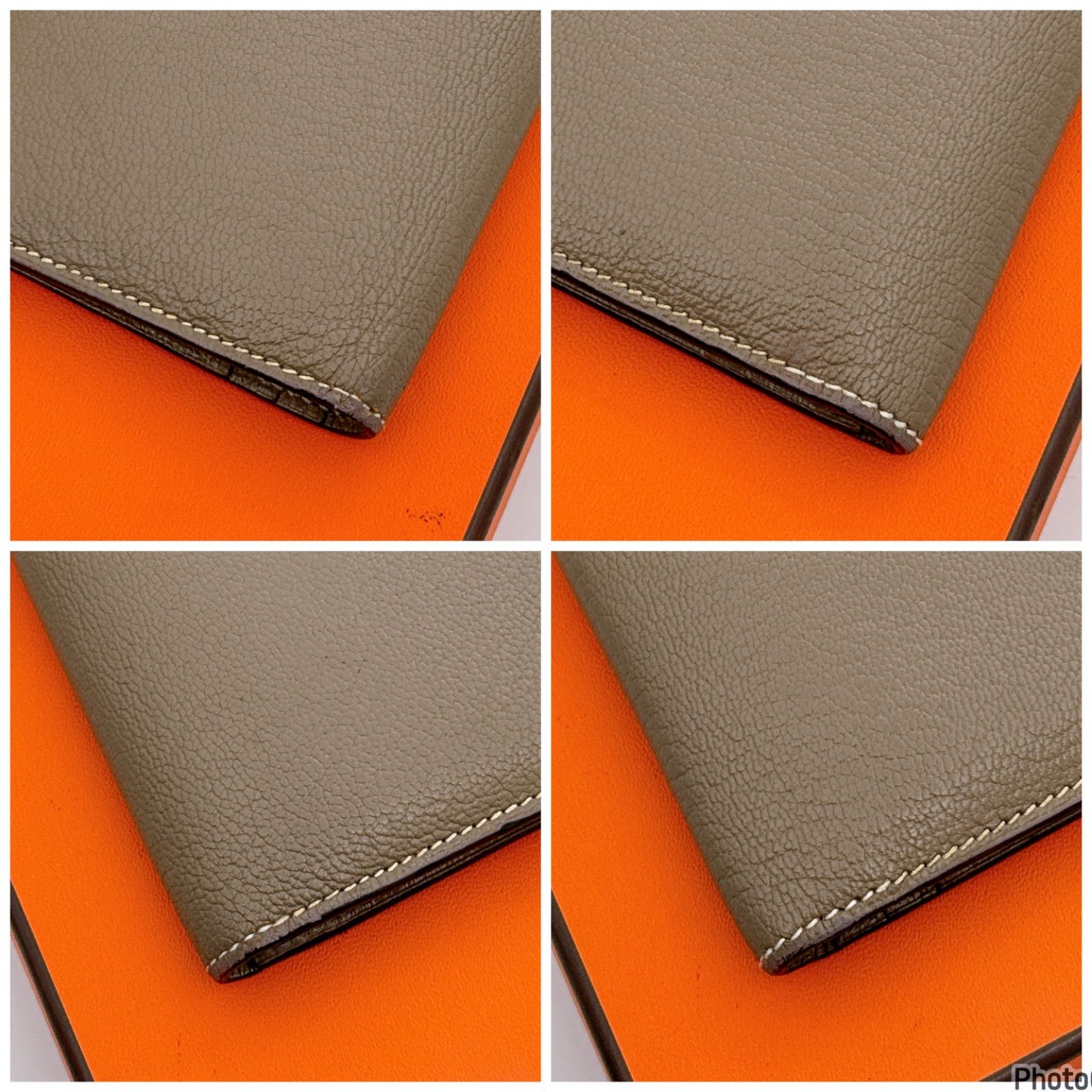 エルメス✨ベアン✨クラシック エトゥープ シェーブル シルバー金具