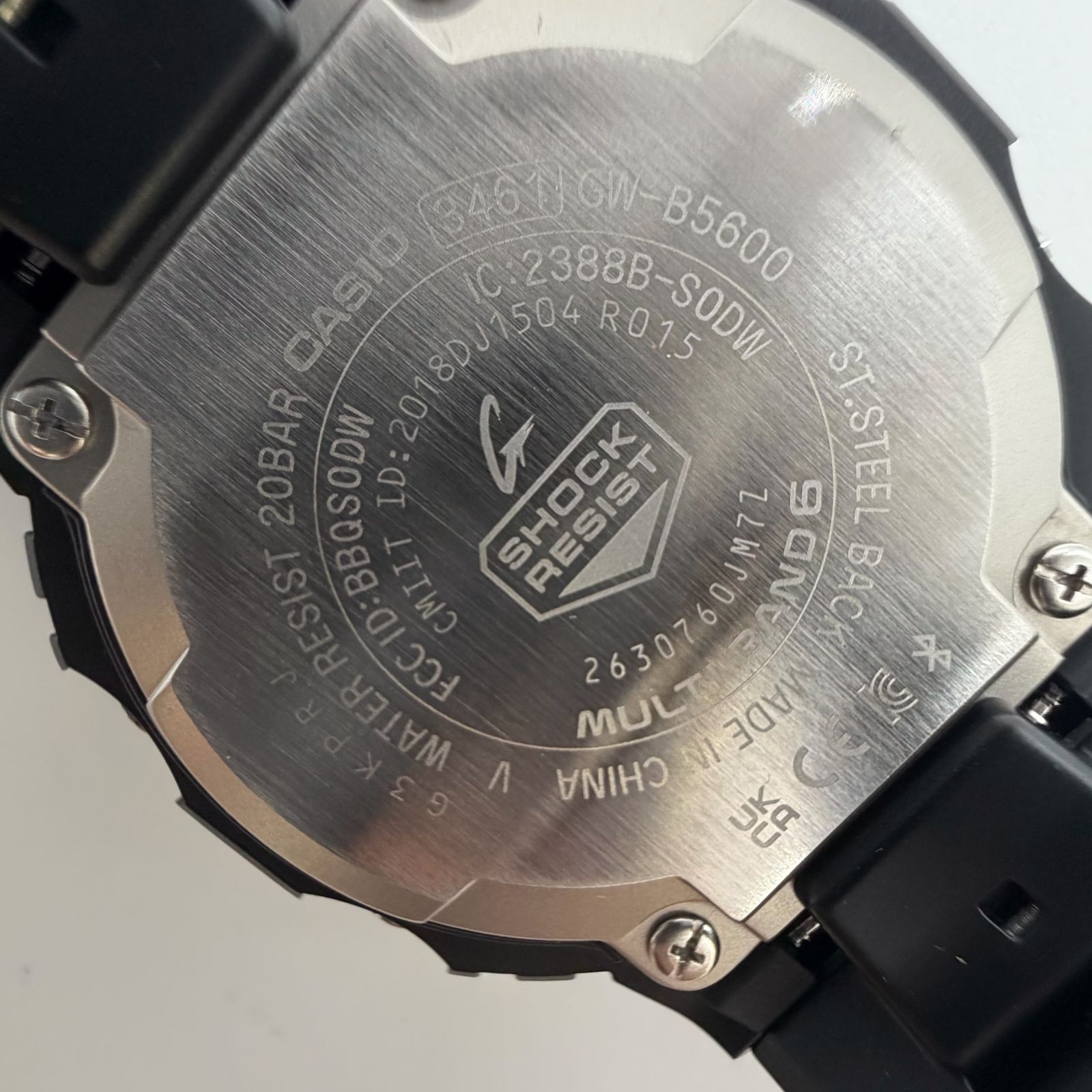 未使用】CASIO カシオ G-SHOCK GW-B5600BC-1BJF 腕時計 稼働品 - メルカリ