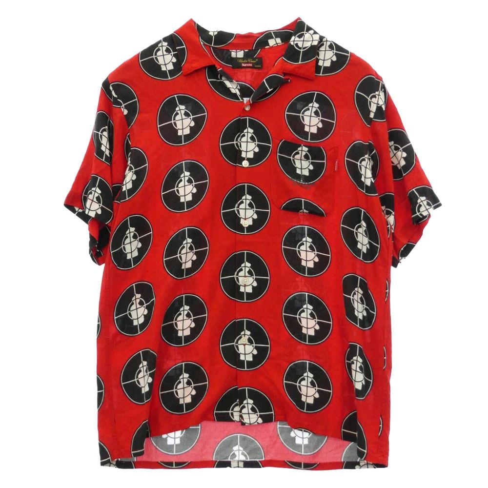 Supreme シュプリーム 18SS × UNDERCOVER Public Enemy Rayon Shirt 