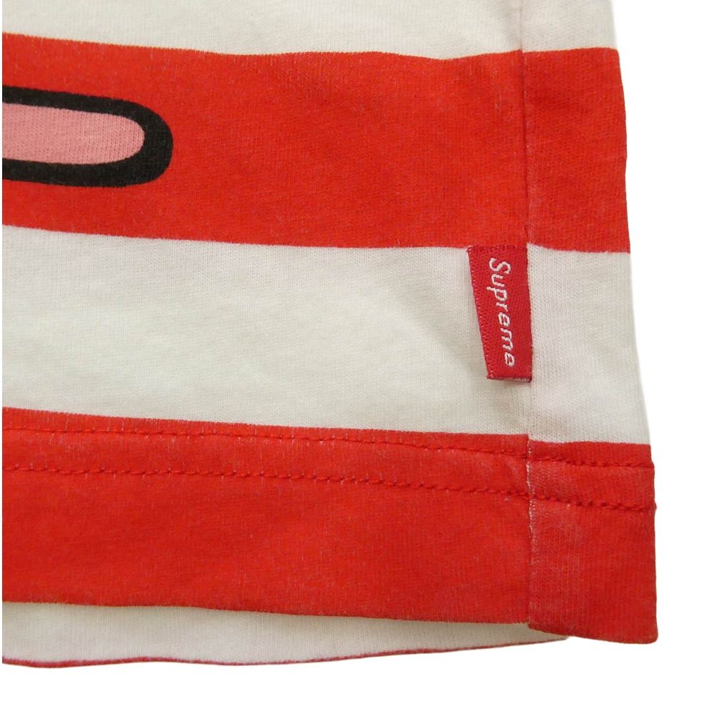 Supreme シュプリーム 14SS PINK PANTHER STRIPE TOP ピンクパンサー