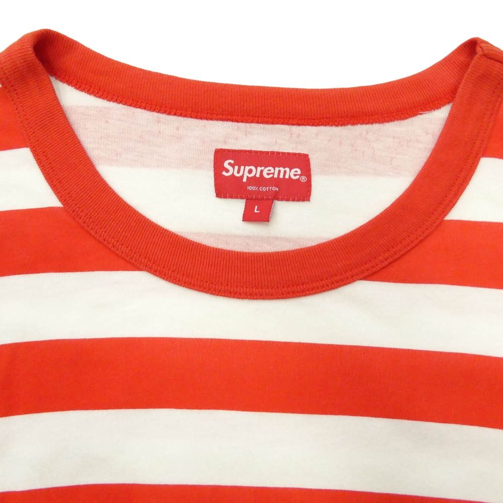 Supreme シュプリーム 14SS PINK PANTHER STRIPE TOP ピンクパンサー