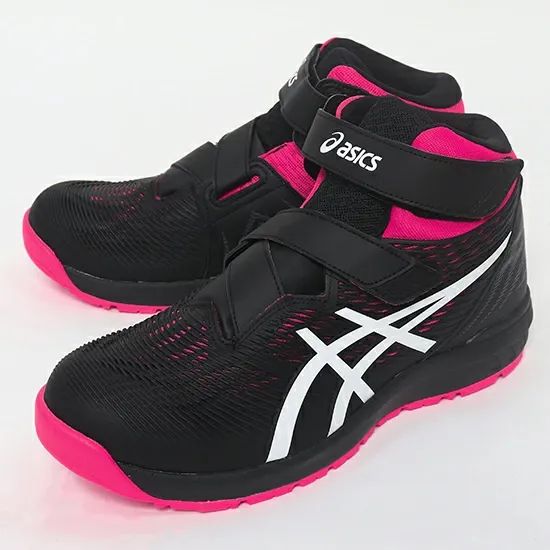 アシックス　CP120　ウィンジョブ　001　ブラック×ホワイト