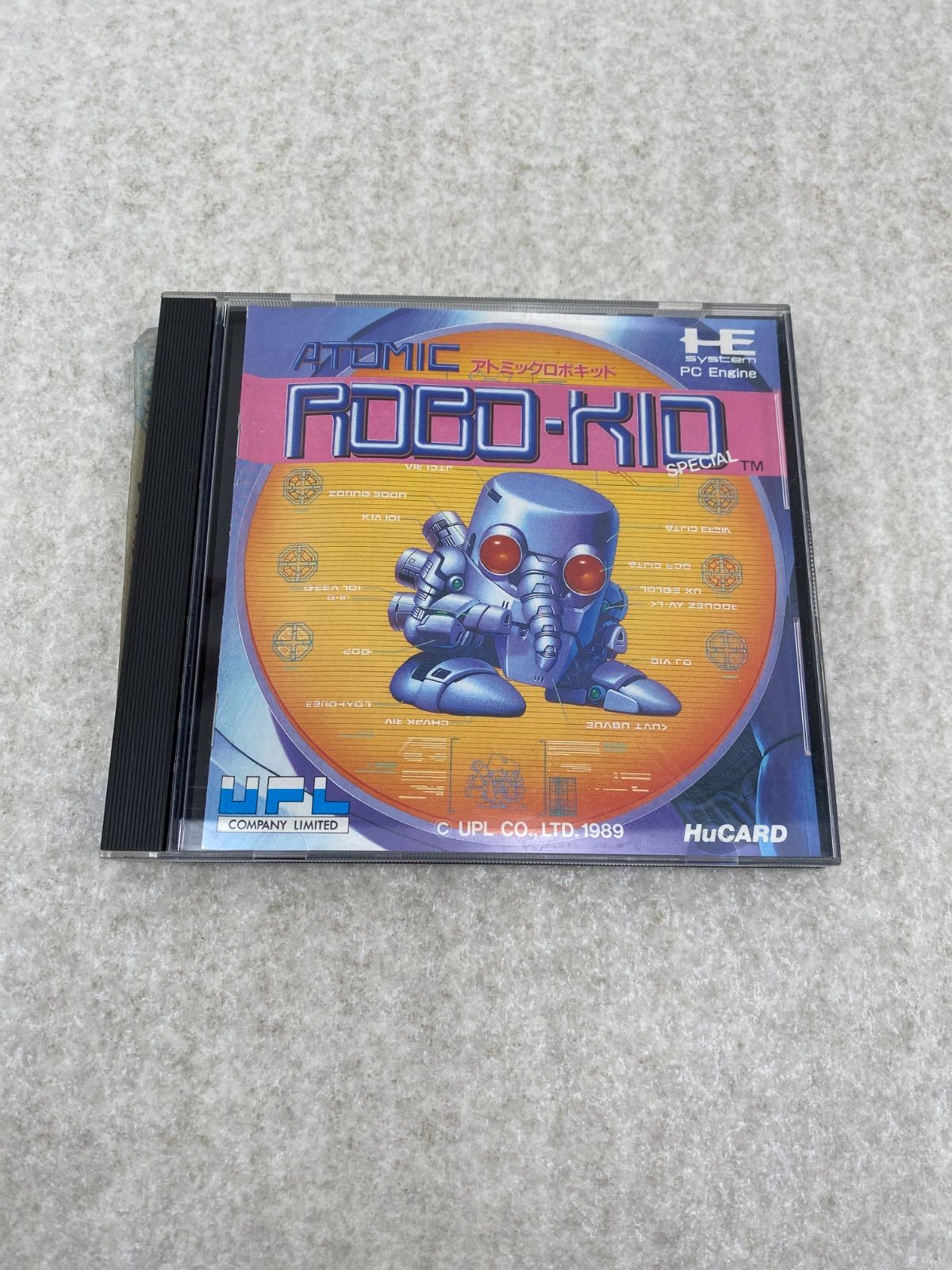 【美品】アトミックロボキッド　PCエンジン　HUカード アトミックロボキッド PCエンジン - メルカリ