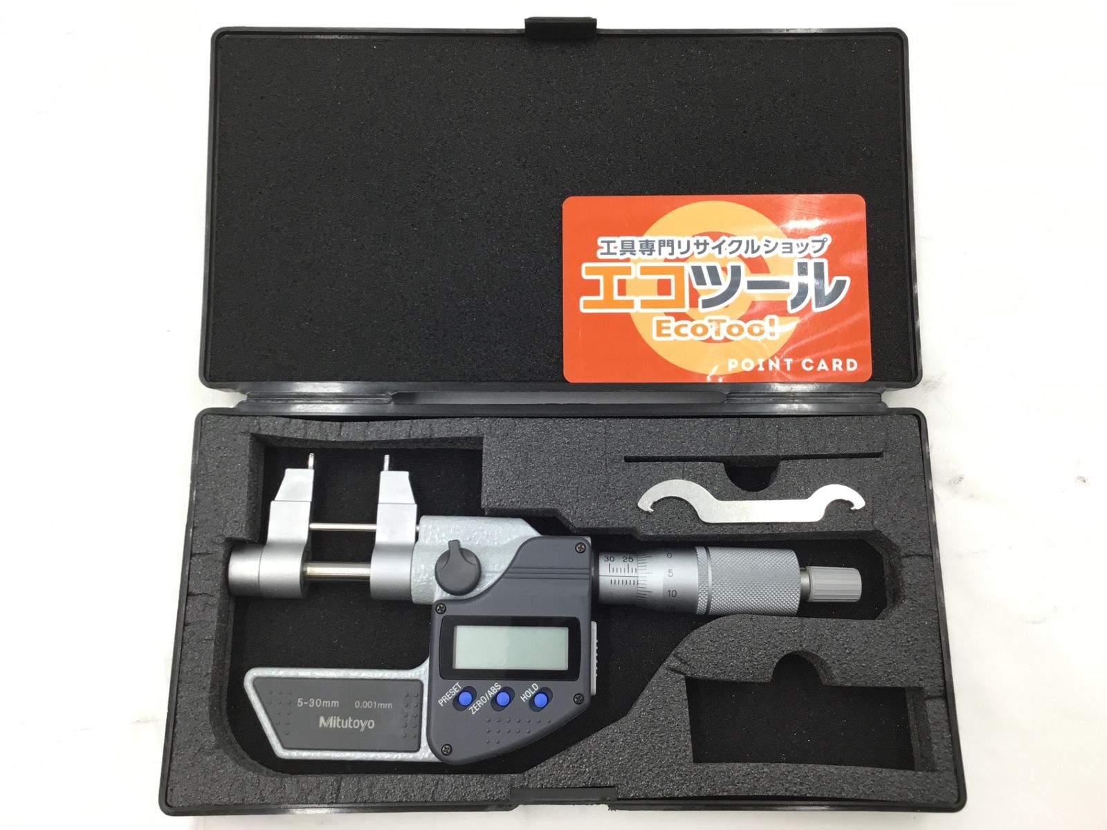 【中古品】Mitutoyo/ミツトヨ IMP-30MX ☆ キャリパー形内側マイクロメータ 345-250-30 [IT_0A0EI][半田][M04]