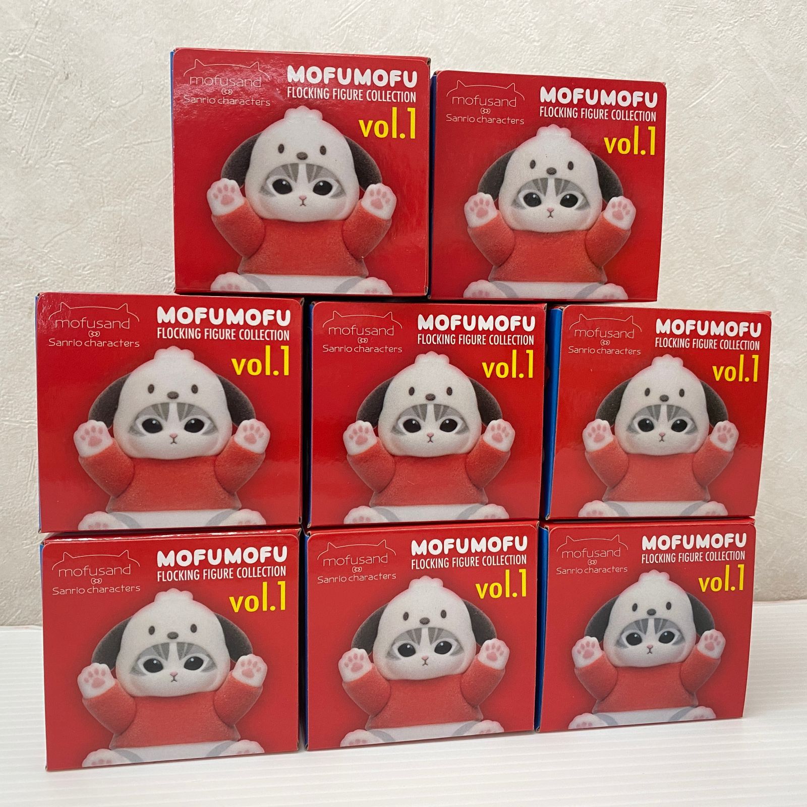 △60 もふもふフロッキーフィギュアコレクション vol.1 mofusand 
