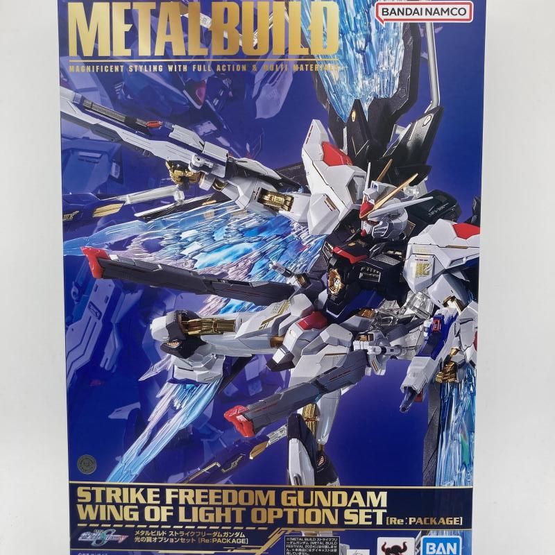 中古】METAL BUILD ストライクフリーダムガンダム 光の翼オプション