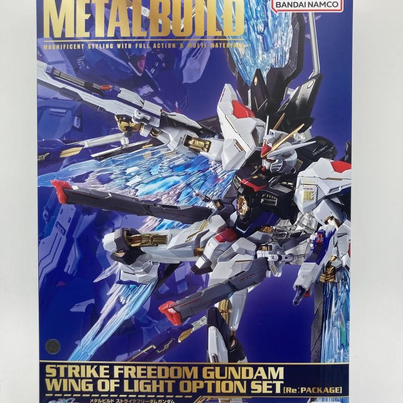 中古】METAL BUILD ストライクフリーダムガンダム 光の翼オプション