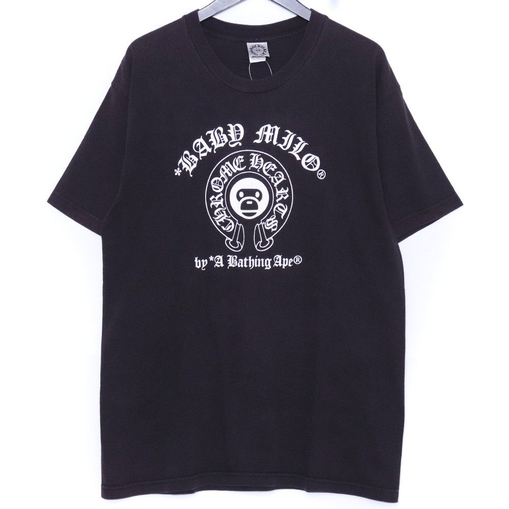 CHROME HEARTS × A BATHING APE オールド BABY MILO コラボTシャツ L