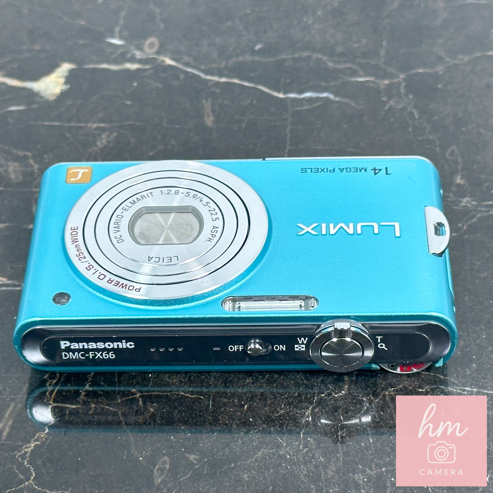 Panasonic LUMIX DMC-FX66 フローラルブルー コンパクトデジタルカメラ 