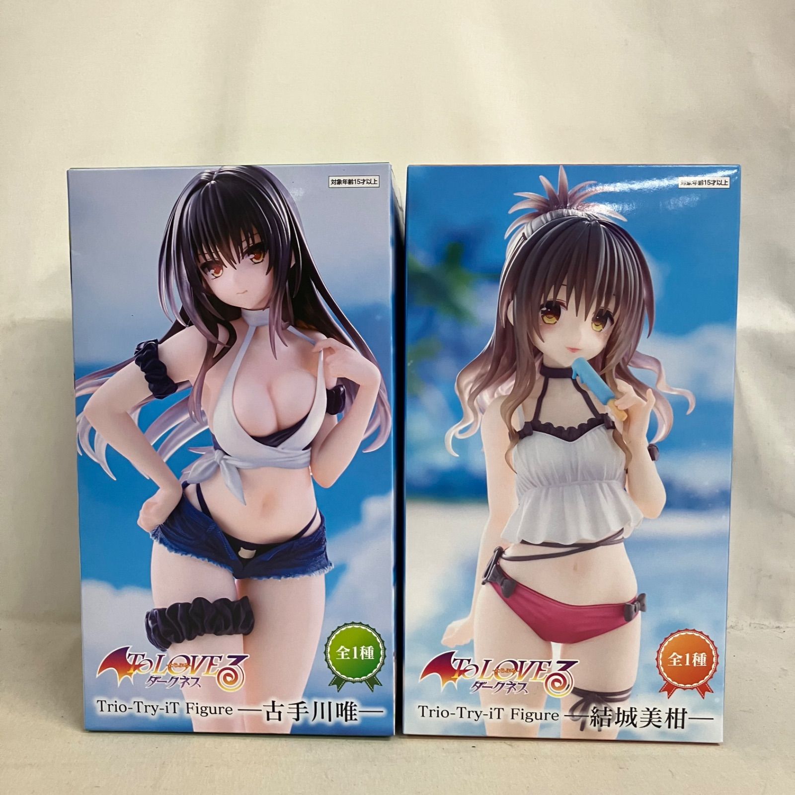 未開封 To LOVEる ダークネス Trio-Try-iT Figure 古手川唯 結城美柑 