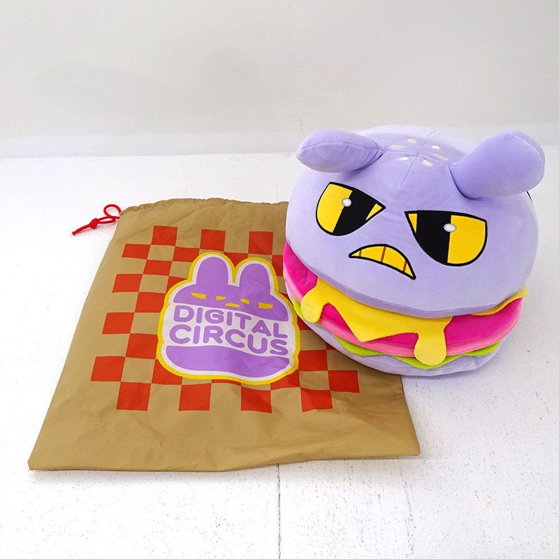 三重店】アメイジングデジタルサーカス ジャックス バーガーぬいぐるみ
