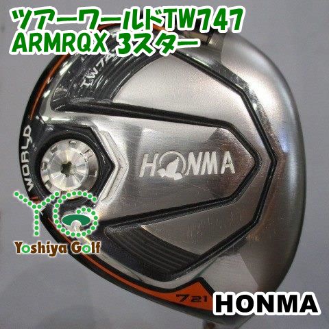 フェアウェイウッド ホンマ ツアーワールドTW747/ARMRQX 3スター/SR/21[142333]