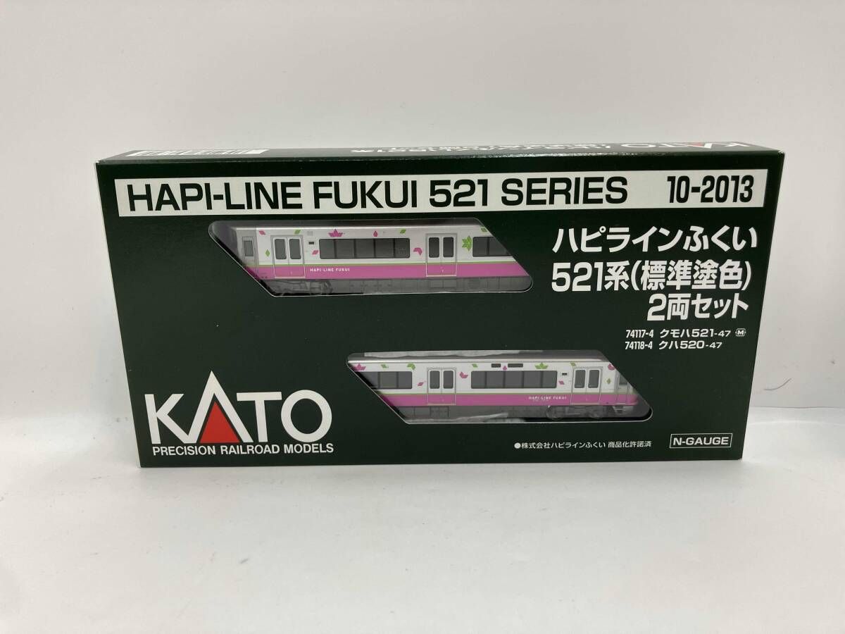 Ｎゲージ KATO 10-2013 ハピラインふくい521系(標準塗色) 2両セット カトー