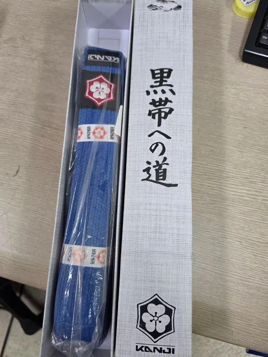 칸지 柔術 Jiu-Jitsu ベルト ポップ ブルー A0です