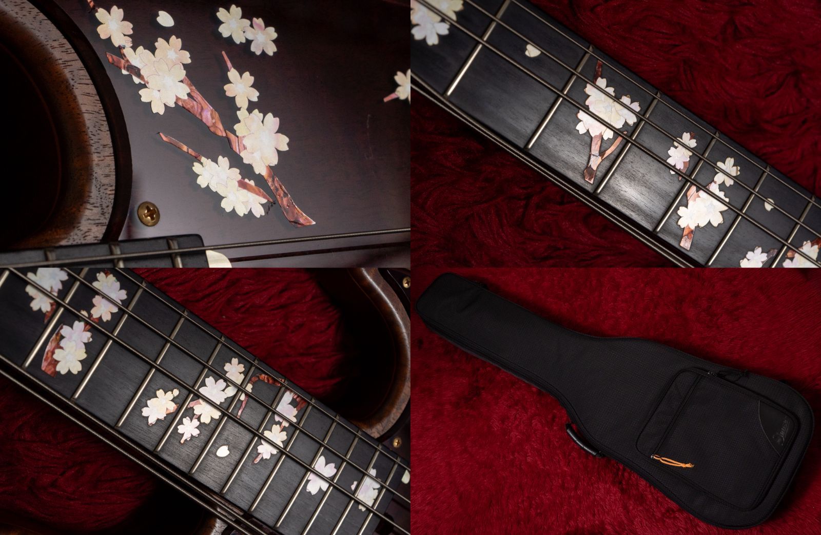 used】Bacchus / WOODLINE DX5AC Exotic Wood Custom CW/E 4.805kg