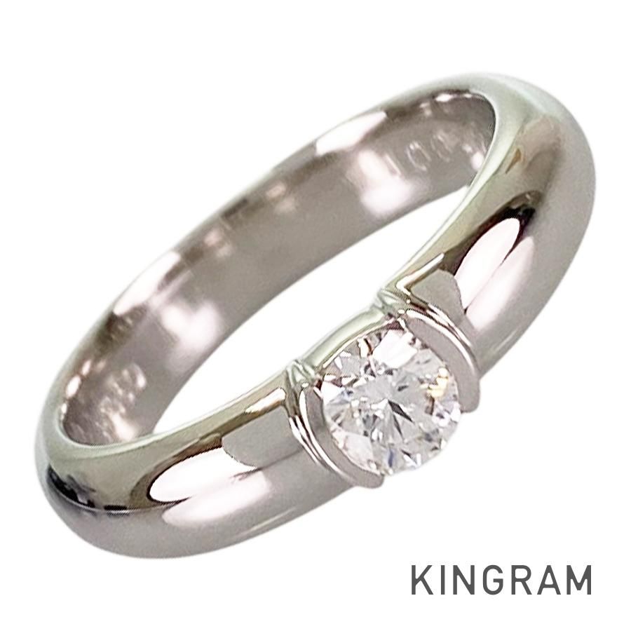 ティファニー TIFFANY&Co. ドッツ ソリティア Pt950 ダイヤモンド 8.5