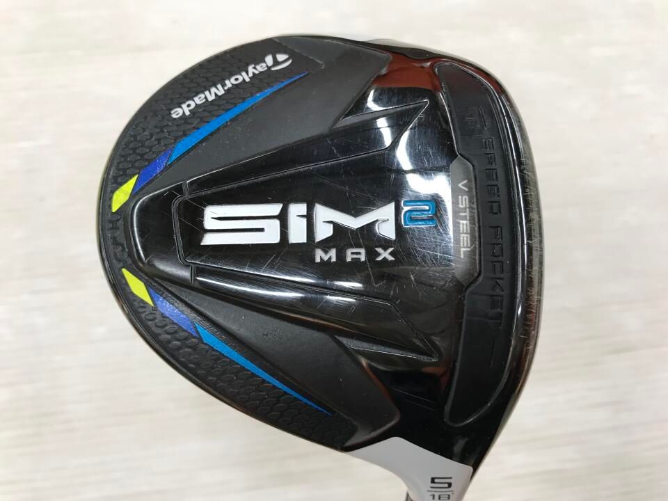 テーラーメイド　SIM2 MAX　18度　ツアーAD HD-6　SRフレックス　フェアウェイウッド　中古　ゴルフドゥ！成田美郷台店【最短即日発送】
