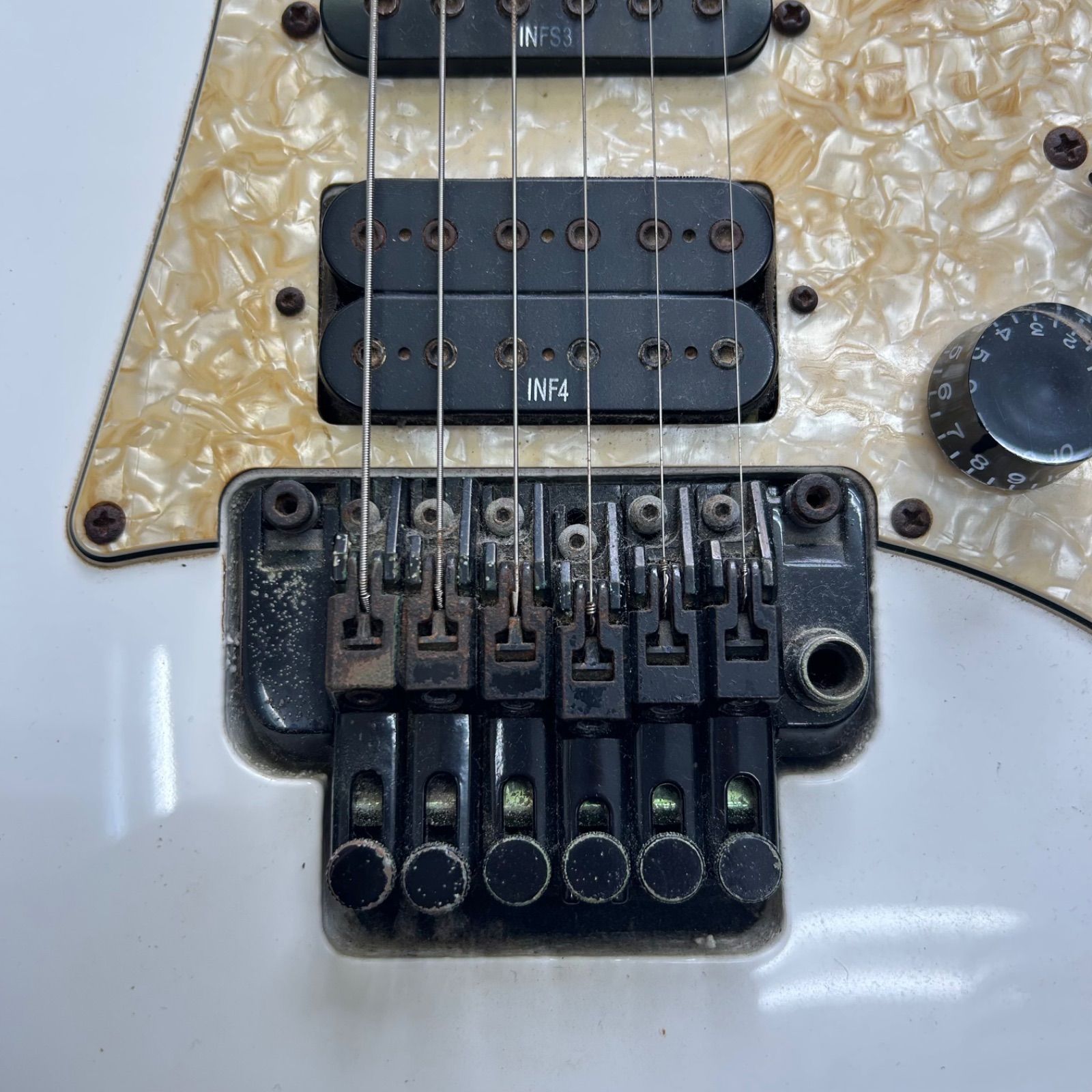 Ibanez アイバニーズ RG350DXZ ギター ホワイト - メルカリ