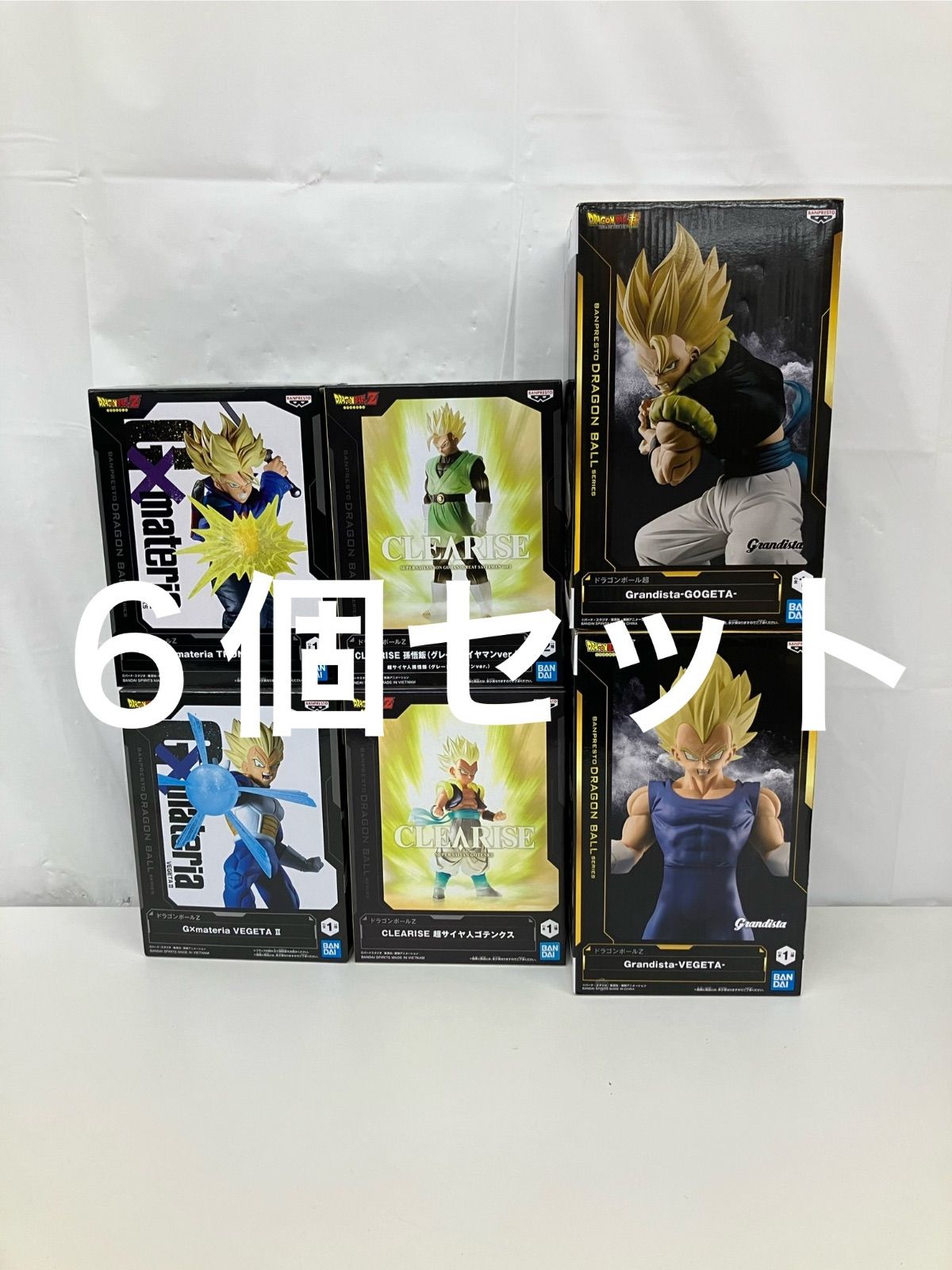 未開封 ドラゴンボール シリーズ Gmateria トランクス ベジータⅡ