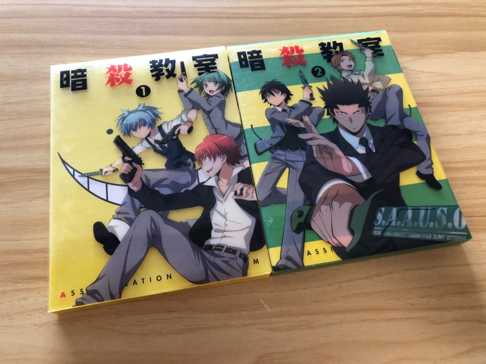 中古][DVD+CD] 暗殺教室 (第1-2巻) 2巻セット (初回生産限定版