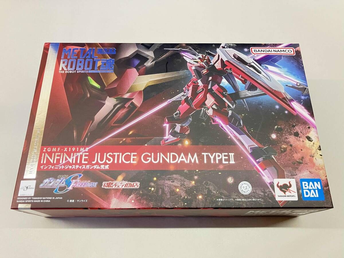 バンダイ METAL ROBOT魂 インフィニットジャスティスガンダム 弐式