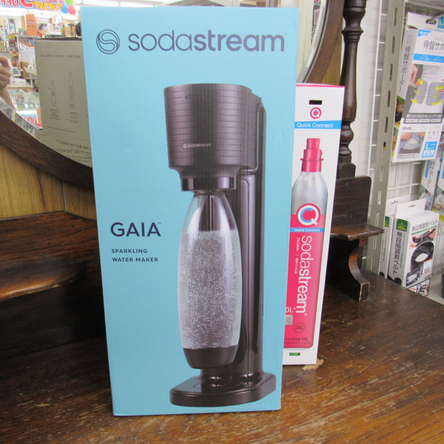 Soda stream GAIA SPARKLING WATER MAKER ソーダストリーム 未使用品 