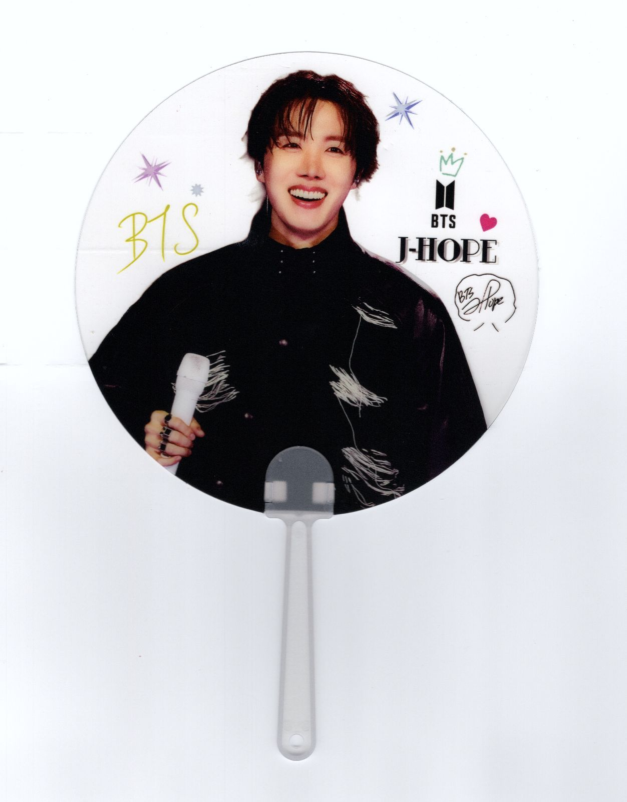BTS J-HOPE グッズ クリア うちわ 26.5cm×17.5cm ライブ コンサート