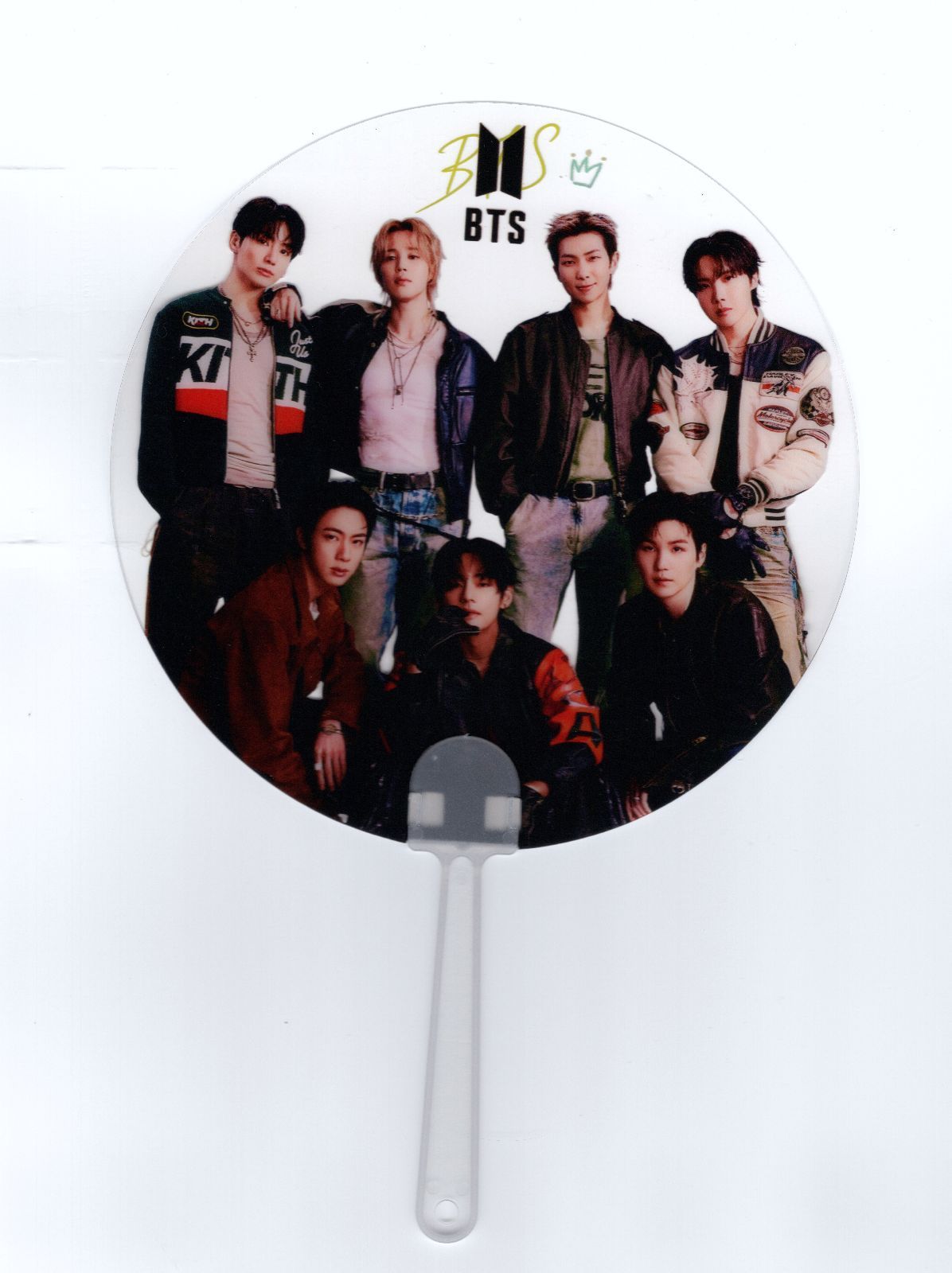 BTS うちわ BTS グッズ クリアうちわ 応援グッズ 26.5cm×17.5cm ライブ コンサート