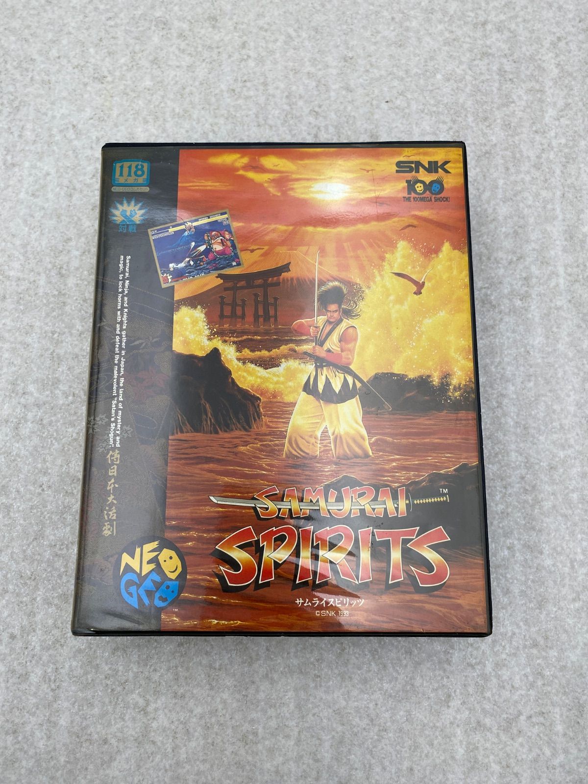 真サムライ スピリッツ ・ サムライ スピリッツ 【NEOGEO】 ソフト2点