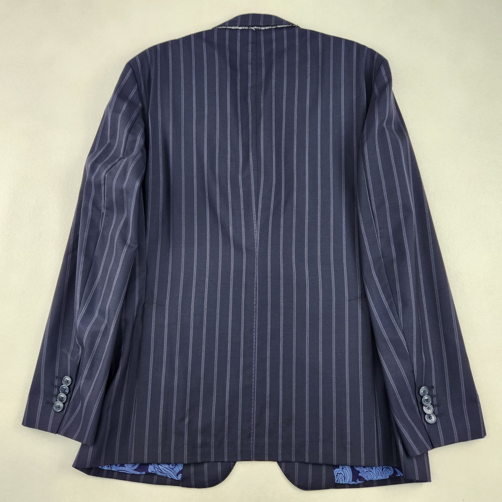 ETRO テーラードジャケット エトロ ペイズリー柄 大きいサイズ 52