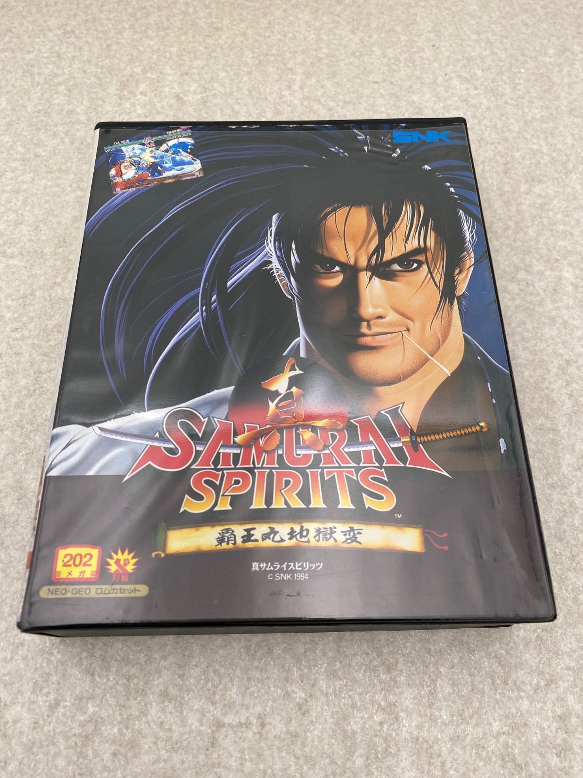 真サムライ スピリッツ ・ サムライ スピリッツ 【NEOGEO】 ソフト2点