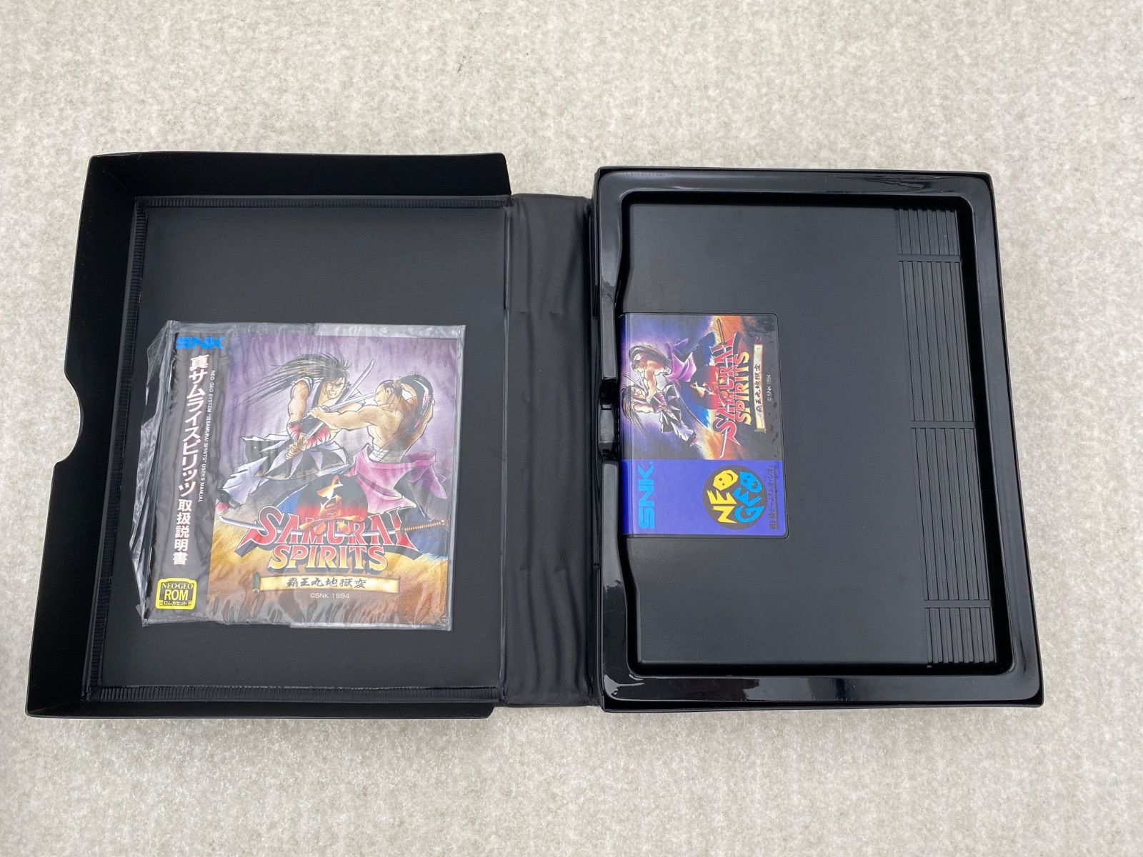 真サムライ スピリッツ ・ サムライ スピリッツ 【NEOGEO】 ソフト2点