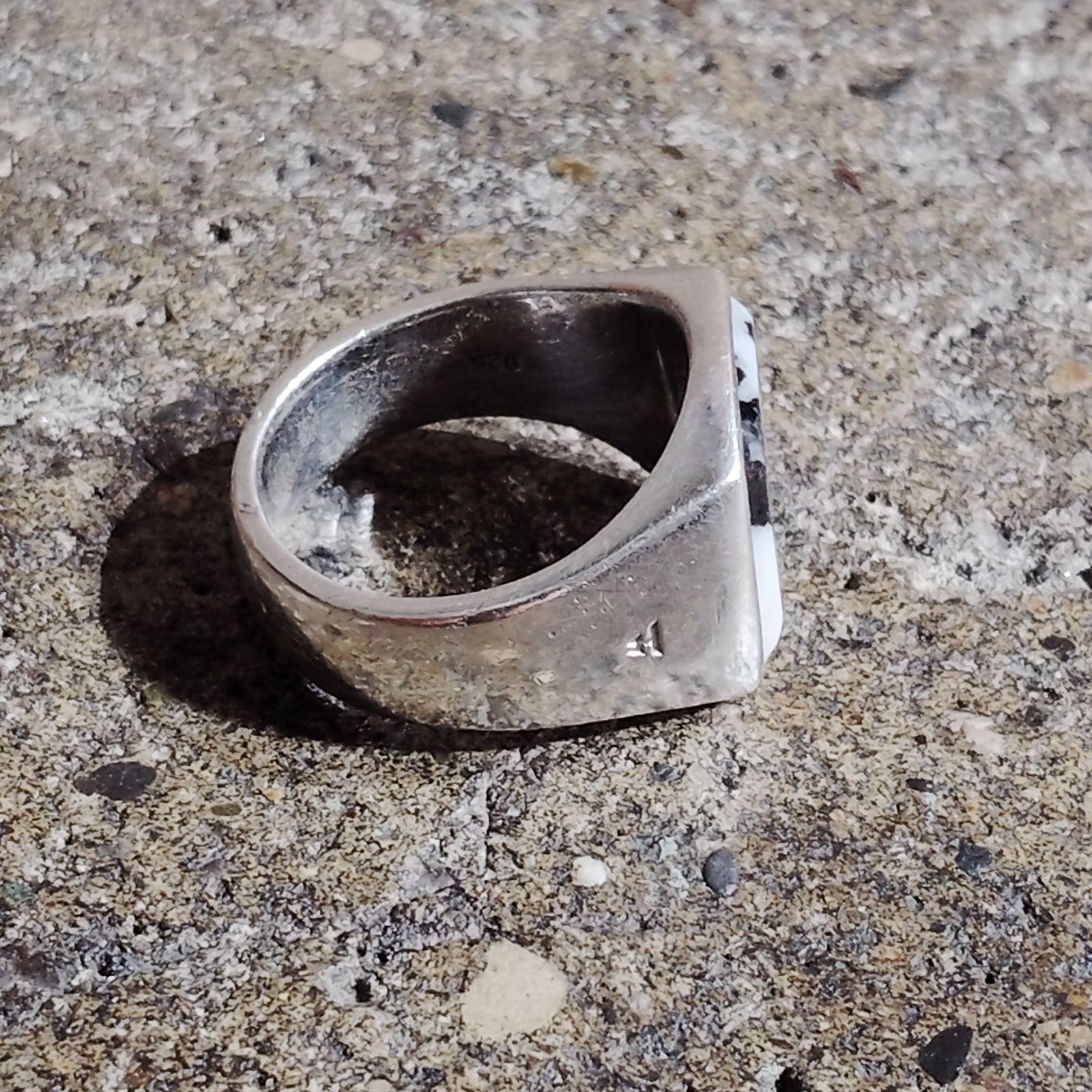TOM WOOD Cushion Zebra Ring クッションゼブラロジウムリング 19号