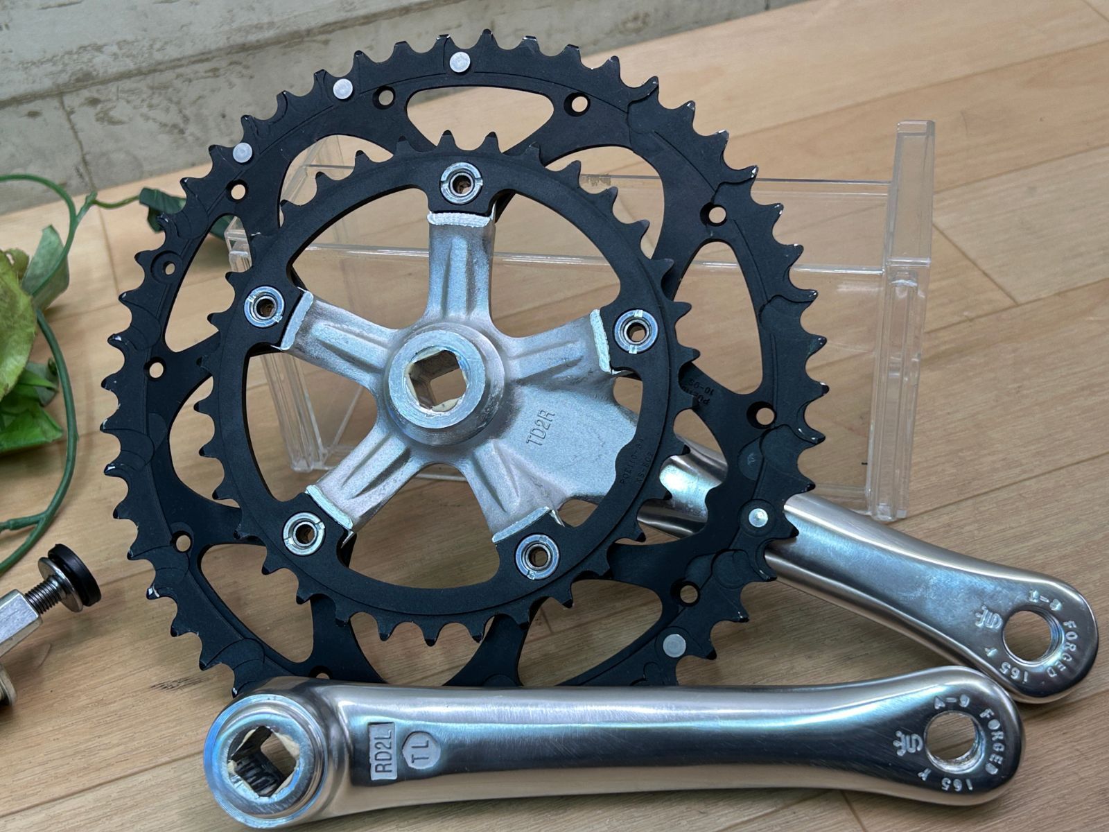 ☆ テルスポ イチ推し!! 極上品!! SUGINO TD2R RD2L 165×50/34T 10/9s