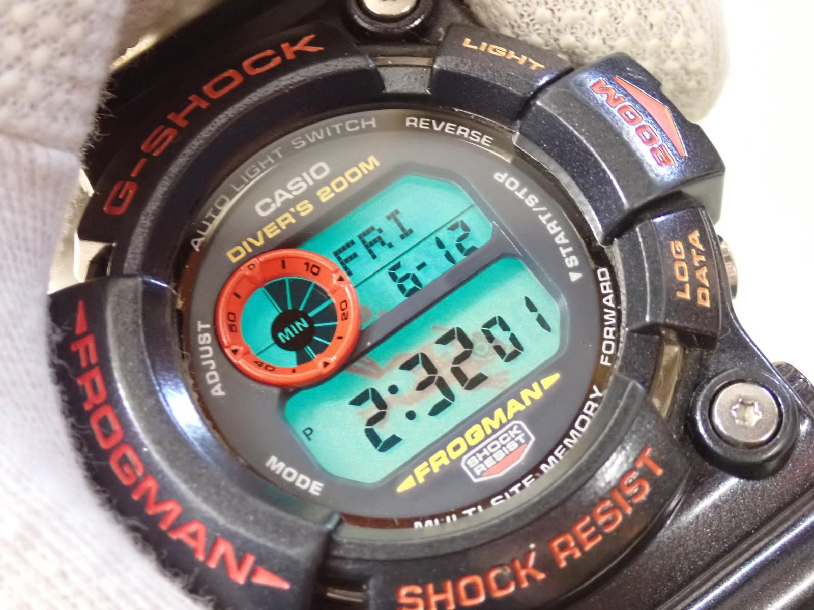 ☆8114☆G-SHOCK ジーショック GW-201-6JF FROGMAN フロッグマン 毒蛙
