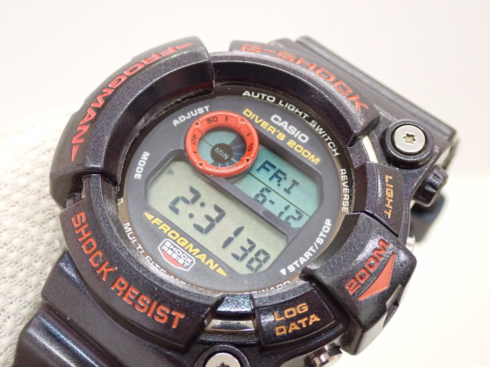 ☆8114☆G-SHOCK ジーショック GW-201-6JF FROGMAN フロッグマン 毒蛙