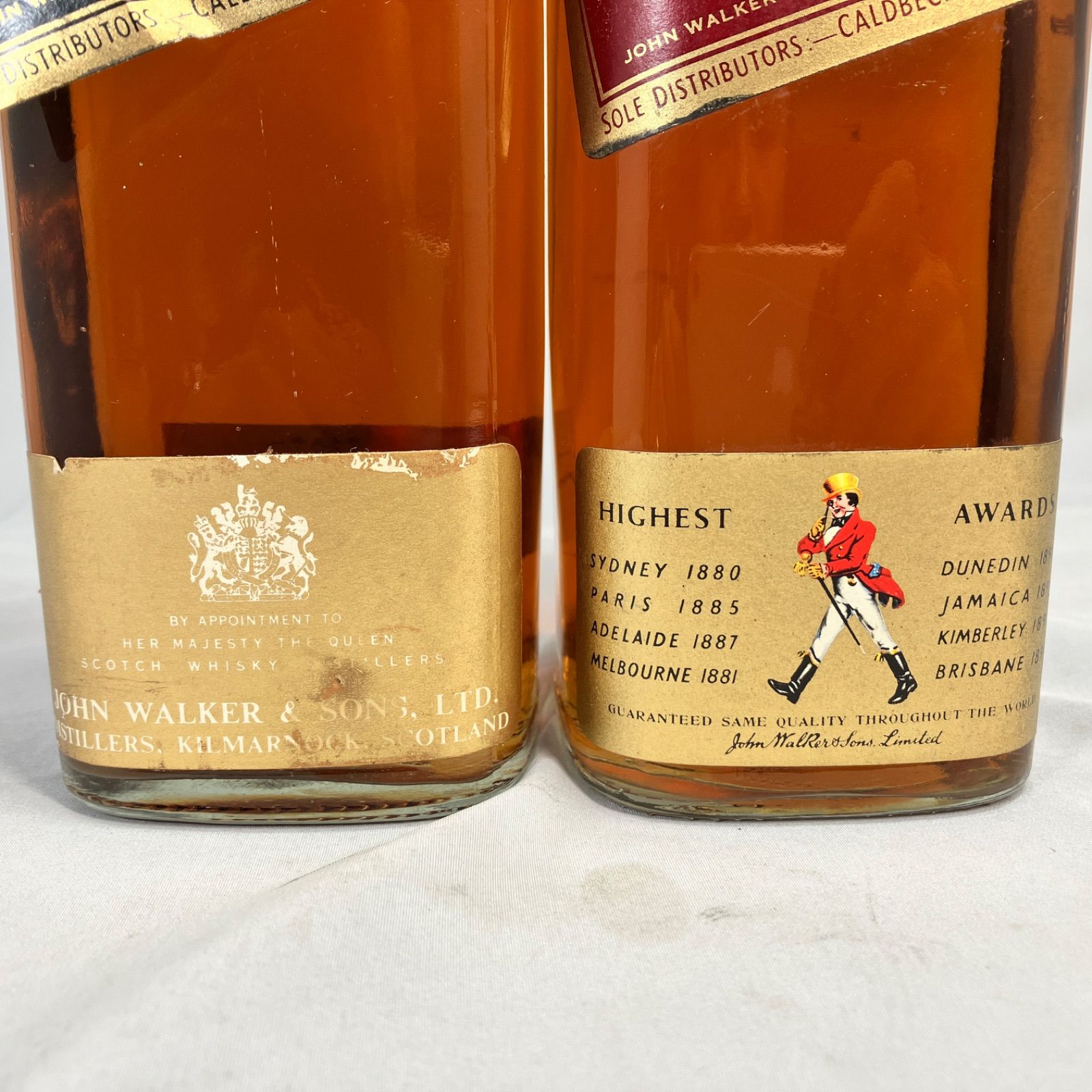 Johnnie Walker ジョニーウォーカー 金キャップ ブラックラベル レッド