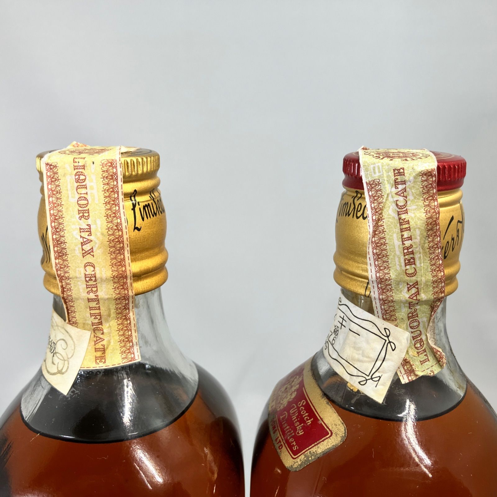 Johnnie Walker ジョニーウォーカー 金キャップ ブラックラベル レッド