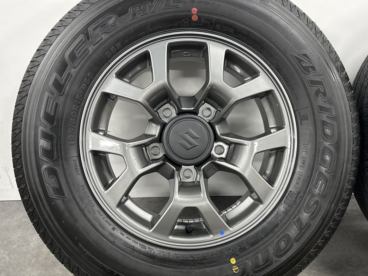 2025年製 バリ溝 美品】スズキ ジムニーノマド 純正 15in 5.5J +5