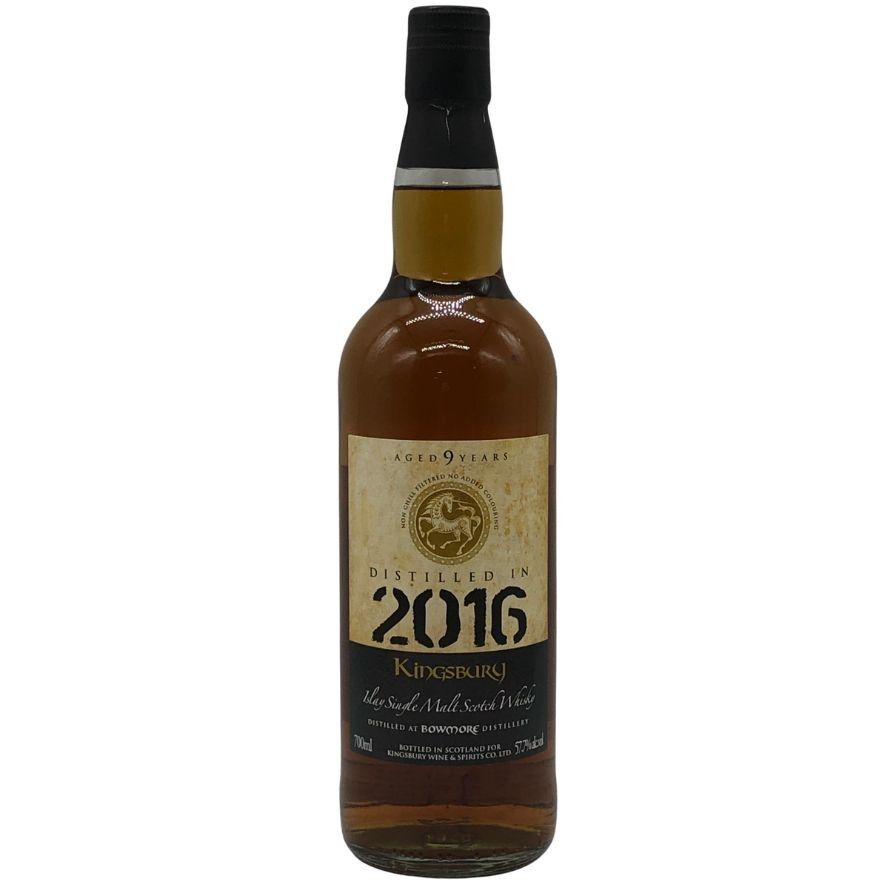 キングスバリー ボウモア 2016 9年 700ml 57.7%【S1】 キングスバリー ボウモア 2016 9年 700ml 57.7%【S1】- メルカリ