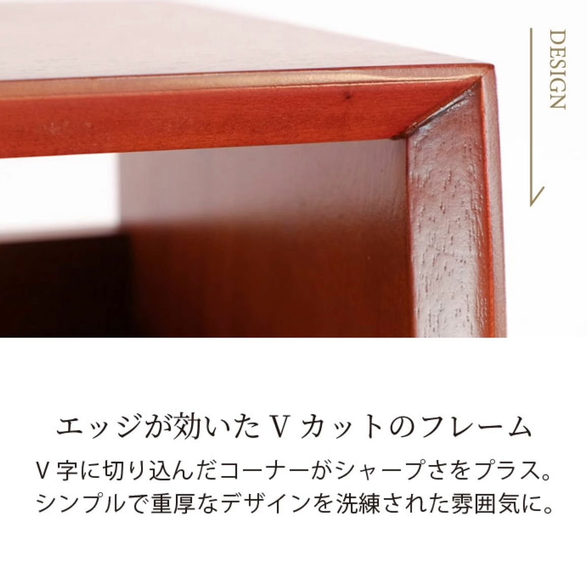新品 北欧 ライティングデスク 机 赤茶色 飾り棚 カフェ テーブル 幅