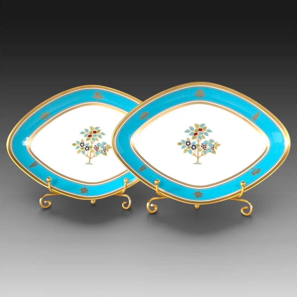 ノリタケ OASIS VERT オアシスヴェール 小皿 プレート 2枚セット 箱付