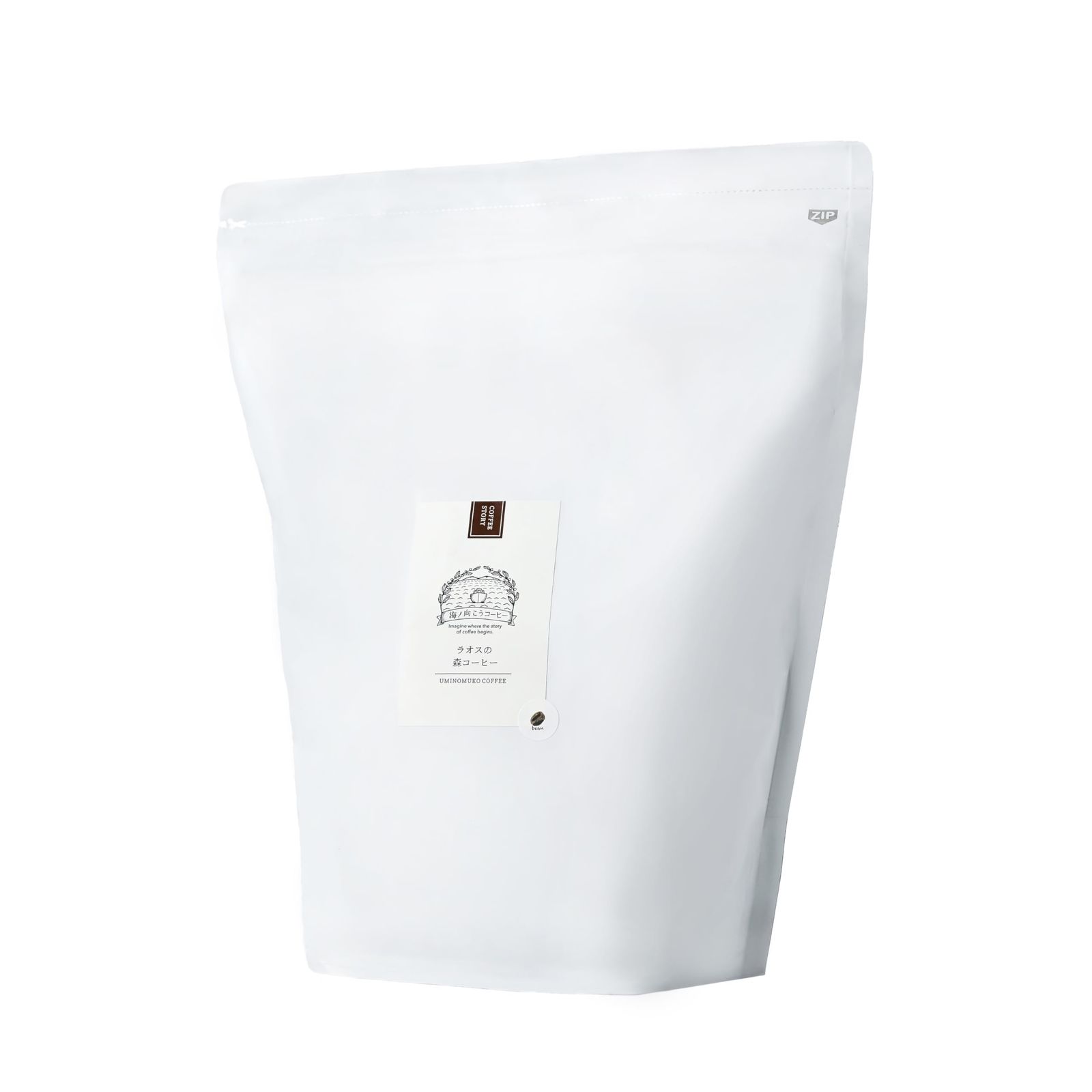 海ノ向こうコーヒー 豆 (1kg, ラオスの森) [ラオスの森] [1kg]
