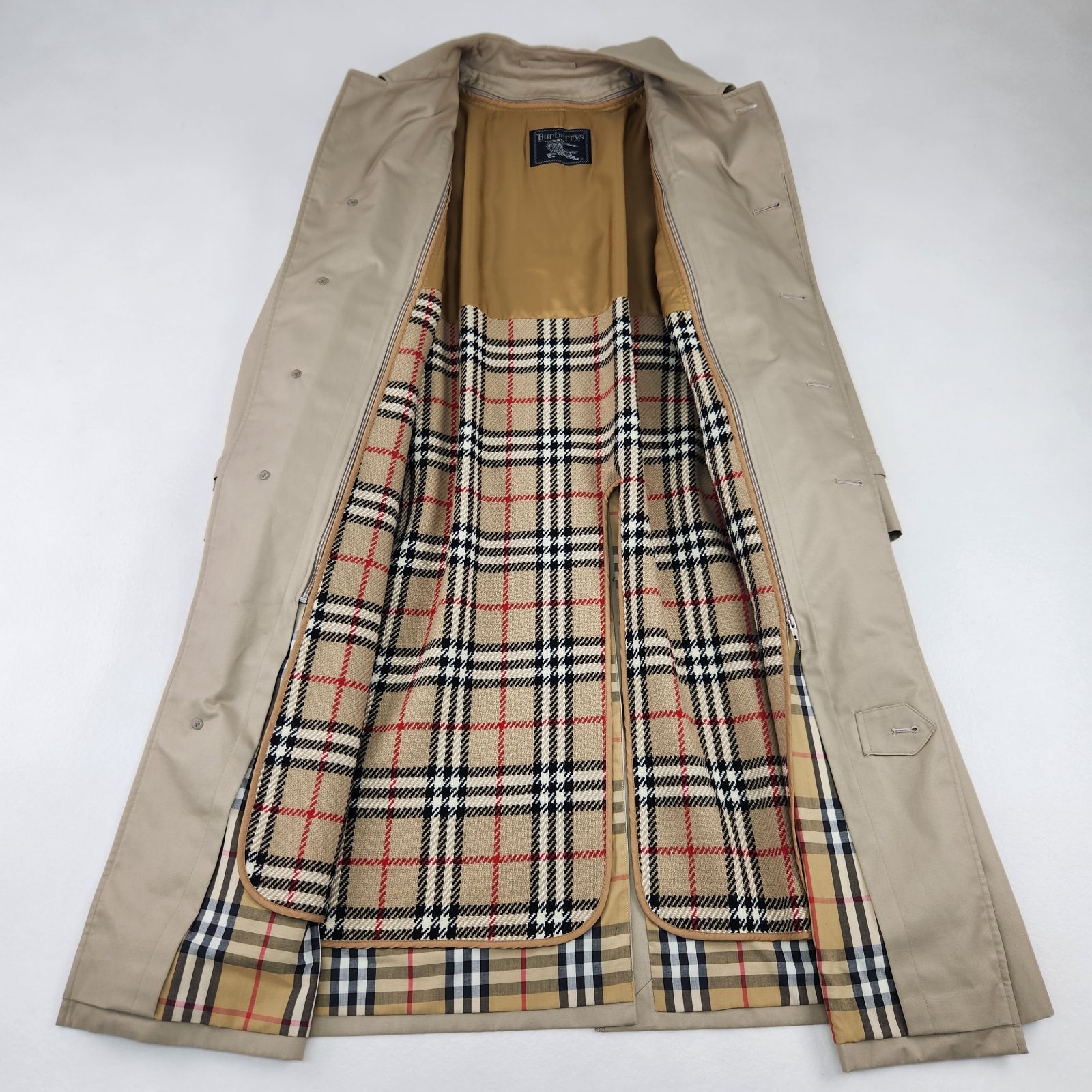 BURBERRY トレンチコート BURBERRYS バーバリーズ ライナー付 vintage