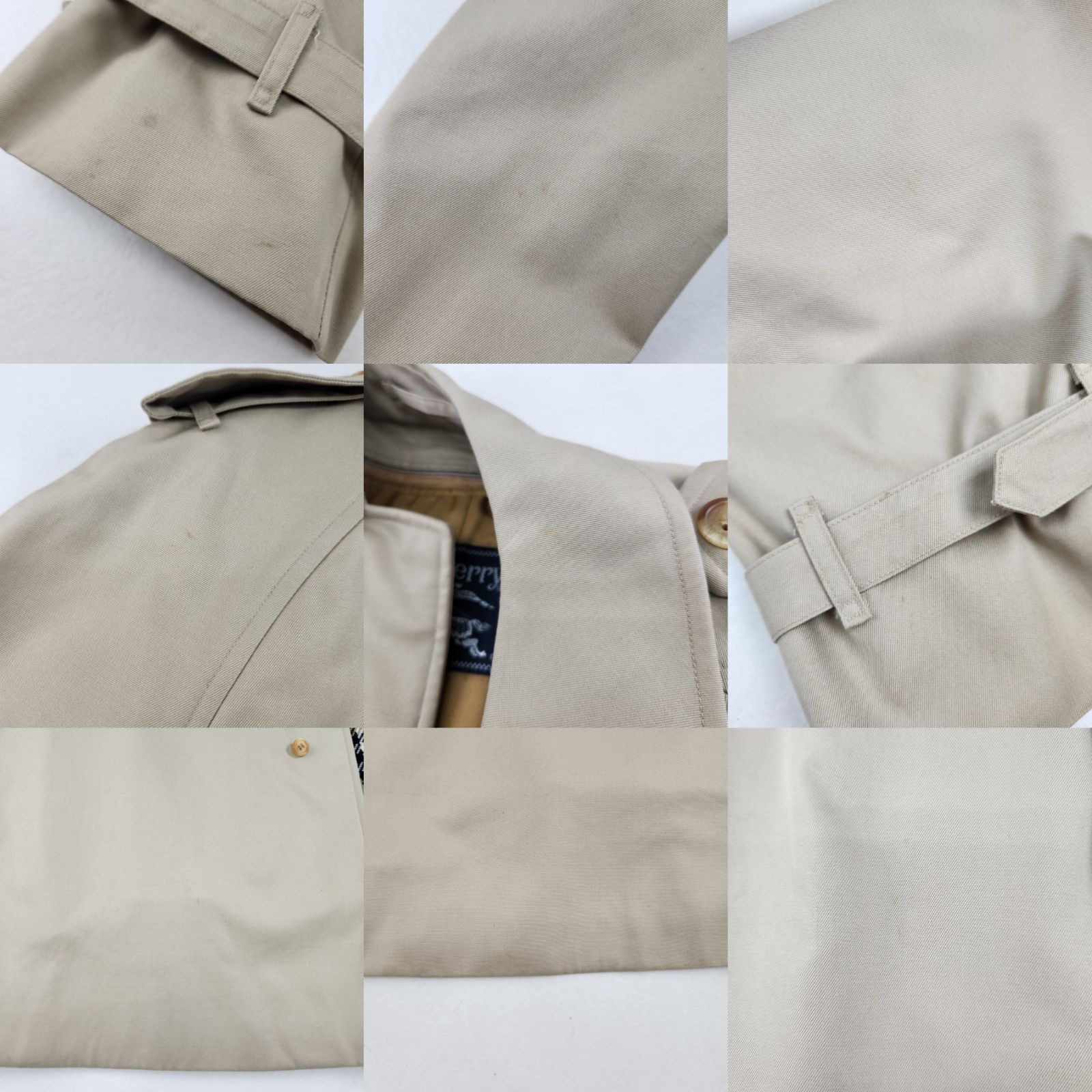 BURBERRY トレンチコート BURBERRYS バーバリーズ ライナー付 vintage