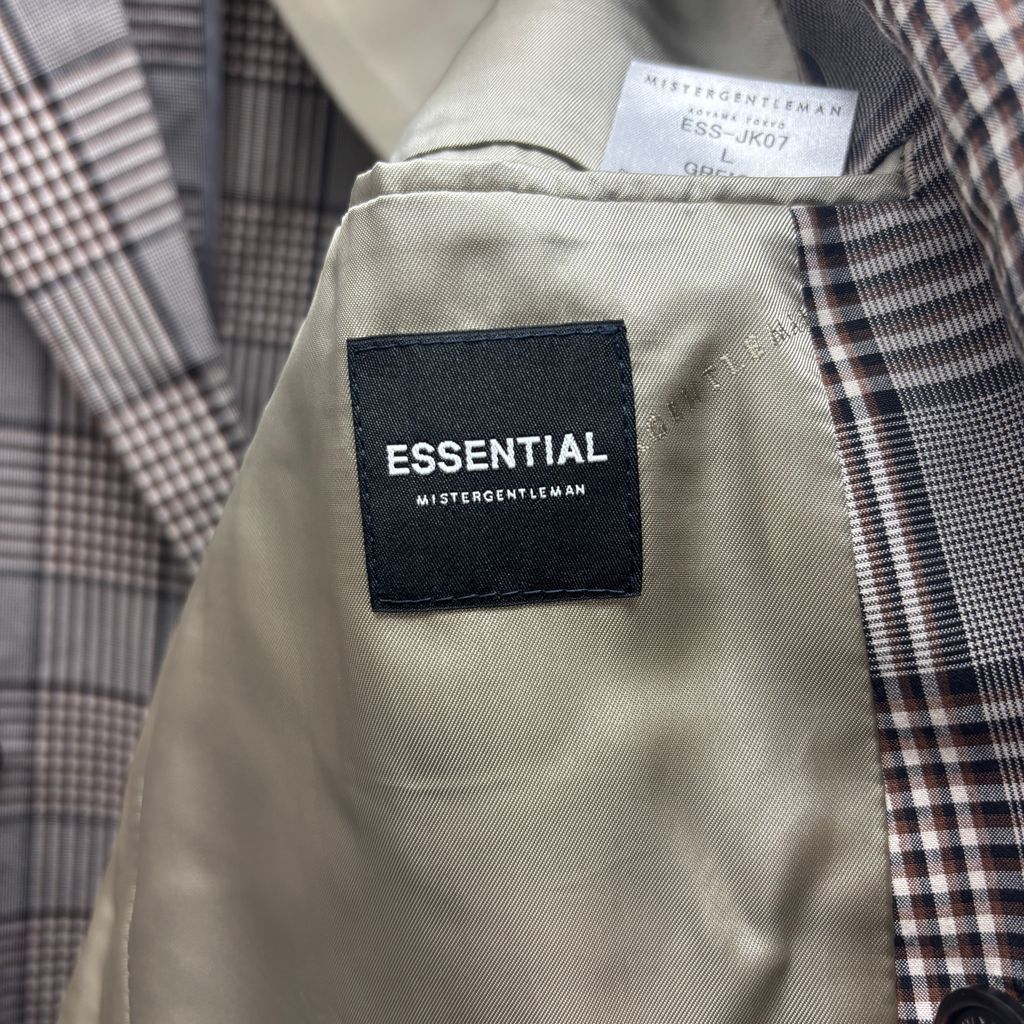 MISTER GENTLEMAN ミスタージェントルマン Check Set-up セットアップ