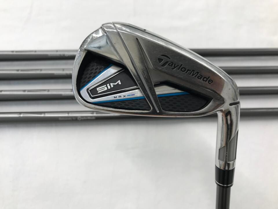 テーラーメイド　SIM MAX　TENSEI BLUE TM60　Rフレックス　アイアンセット　中古　ゴルフドゥ！NEXTさいたま三室店【最短即日発送】