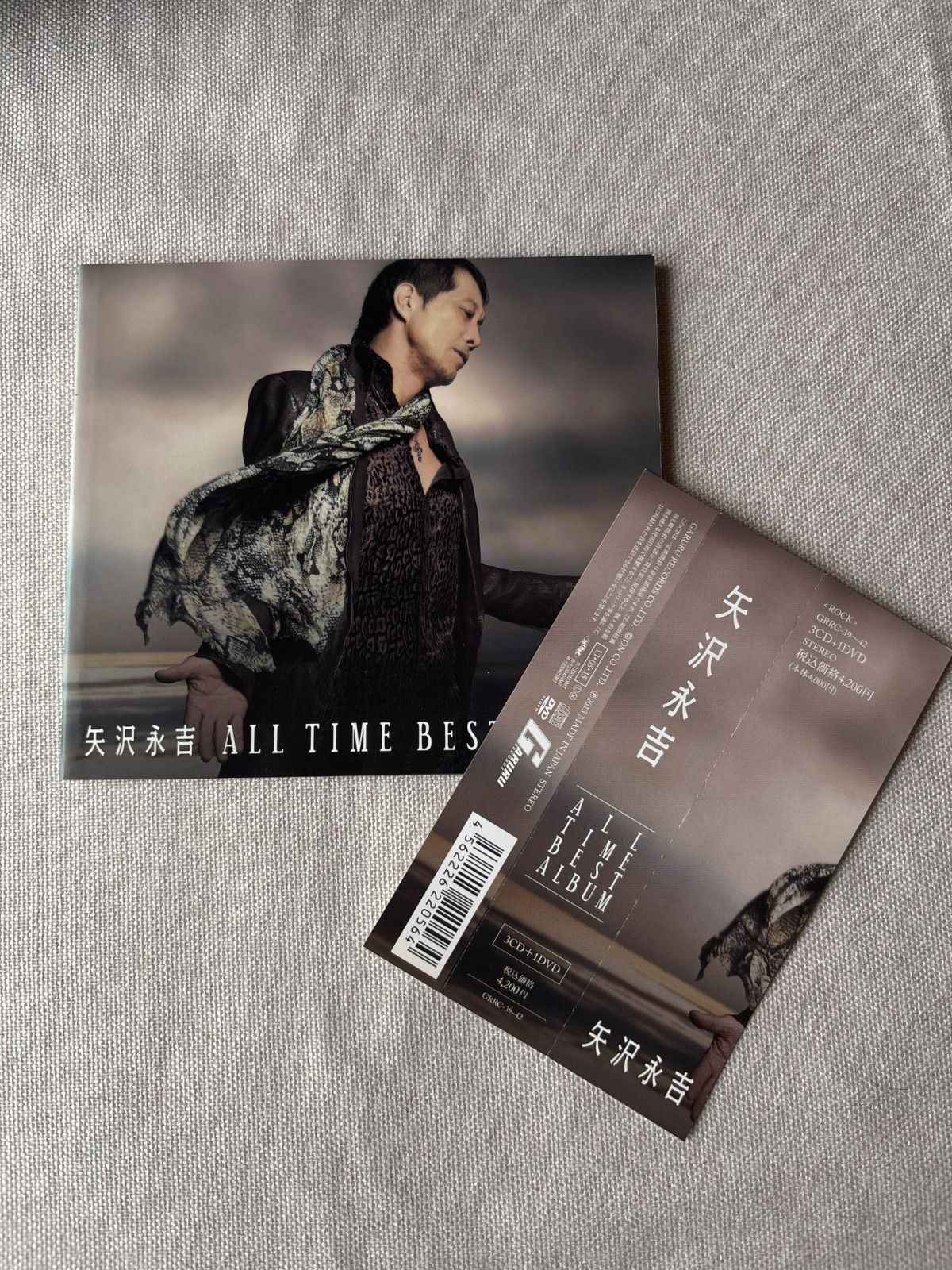 矢沢永吉 ALL TIME BEST ALBUM(初回限定盤)(DVD付) 矢沢永吉 国内盤