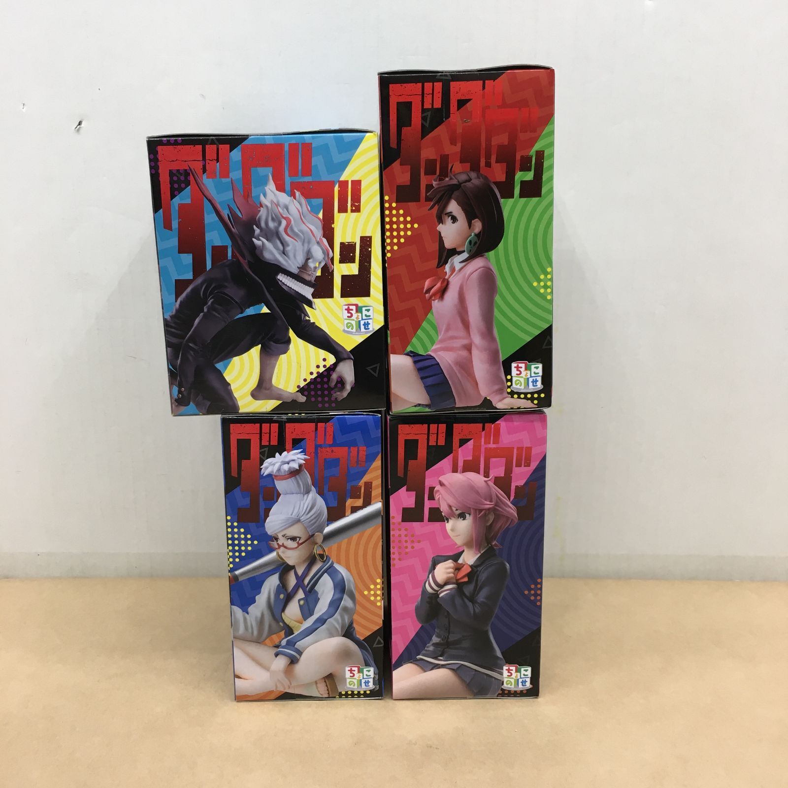 未開封 ダンダダン ちょこのせ プレミアムフィギュア 4種セット