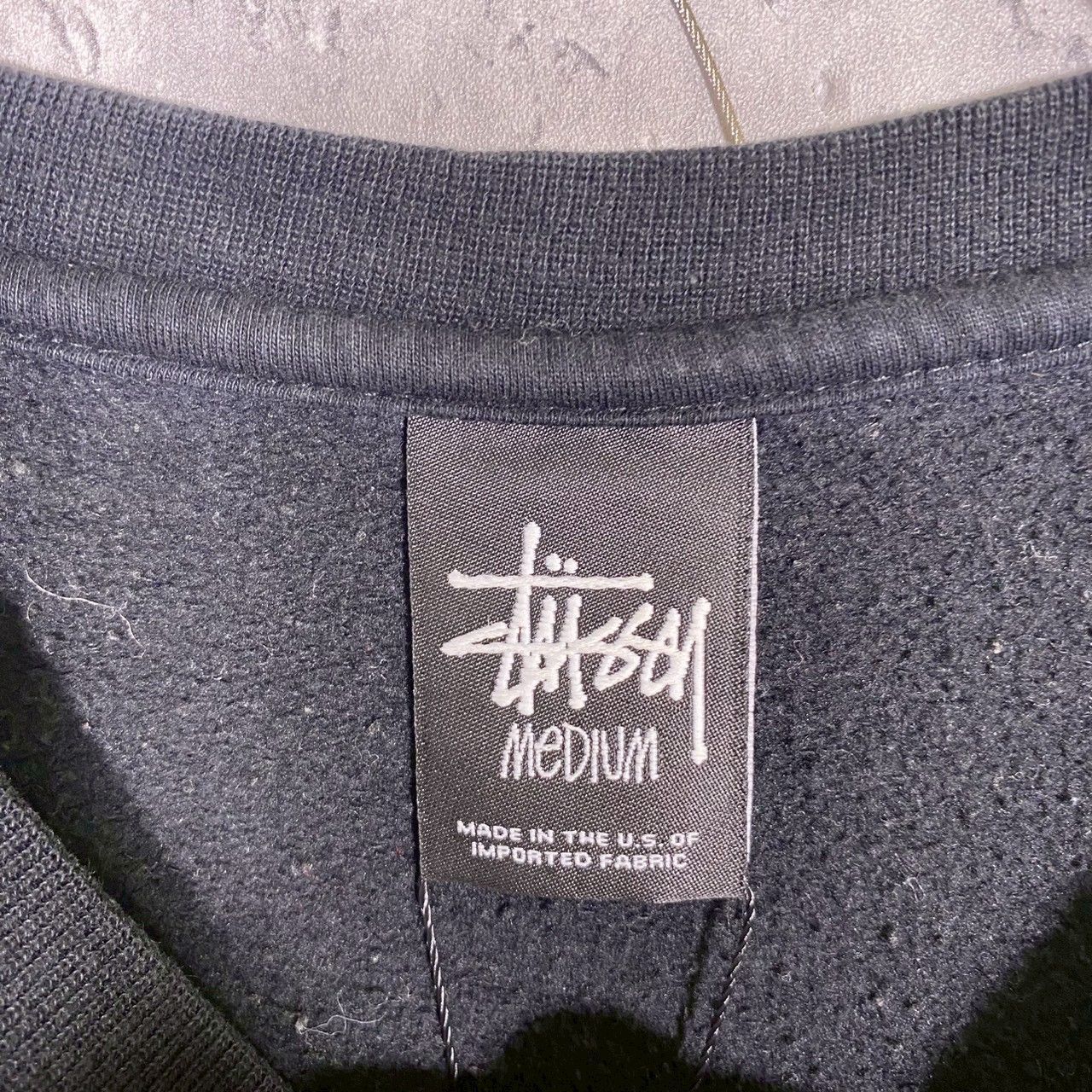 STUSSY』ステューシー (M) 黒豹プリントスウェット トレーナー - メルカリ